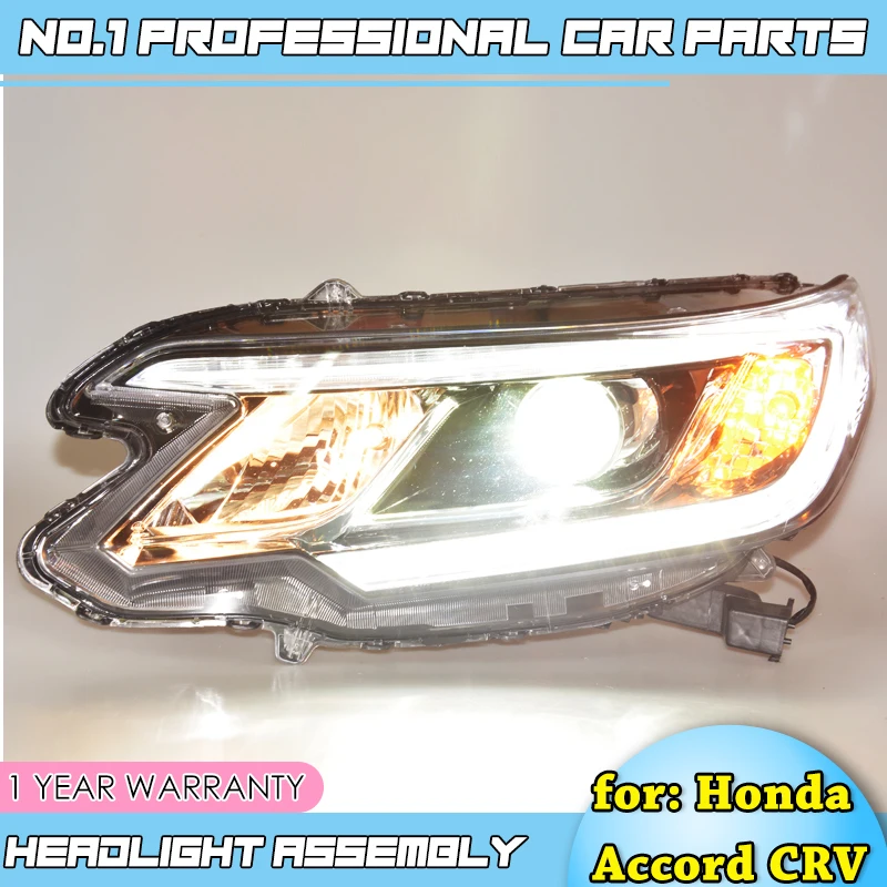 car accessories For Honda CRV headlights 2015 2017 head lamp LED DRL front light Bi-Xenon Lens xenon HID | Автомобили и мотоциклы