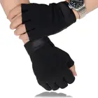 Перчатки тактические с открытыми пальцами для тренировок Nerf