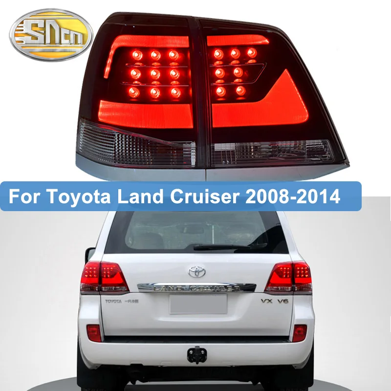 Для Toyota Land Cruiser LC200 GRJ200 2008 2009 2010 2011 2013 светодиодный задние фонари фонарь в сборе