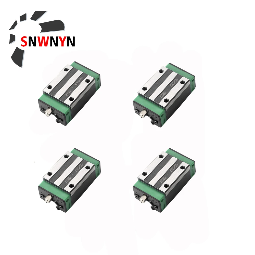 4 шт./лот HGH15CA/HGW15CC HGH20CA/HGW20CC HGH25CA/HGW25CC HGH30CA/HGW30CC линейные подшипники скользящий блок