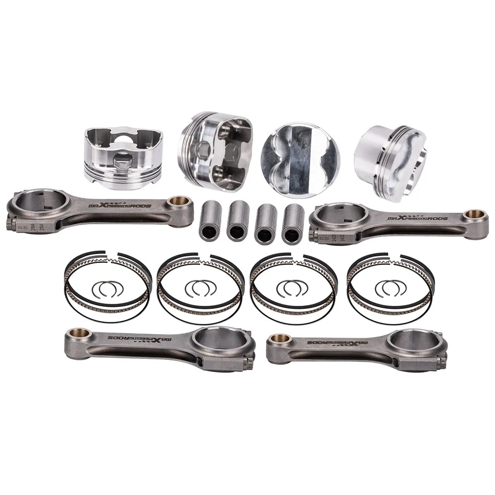 

Pistons Conrods for Honda Acura K24 K24A1 K24A2 K24A4 K24A8 2.4L 12.5:1 87.5mm H-Beam Forged Connecting Rods ARP2000 Bolts