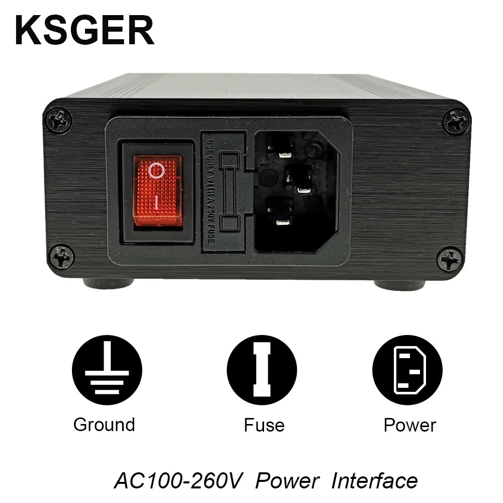 KSGER T12 OLED паяльная станция наконечники STM32 V2.1S контроллер наборы сделай сам 907
