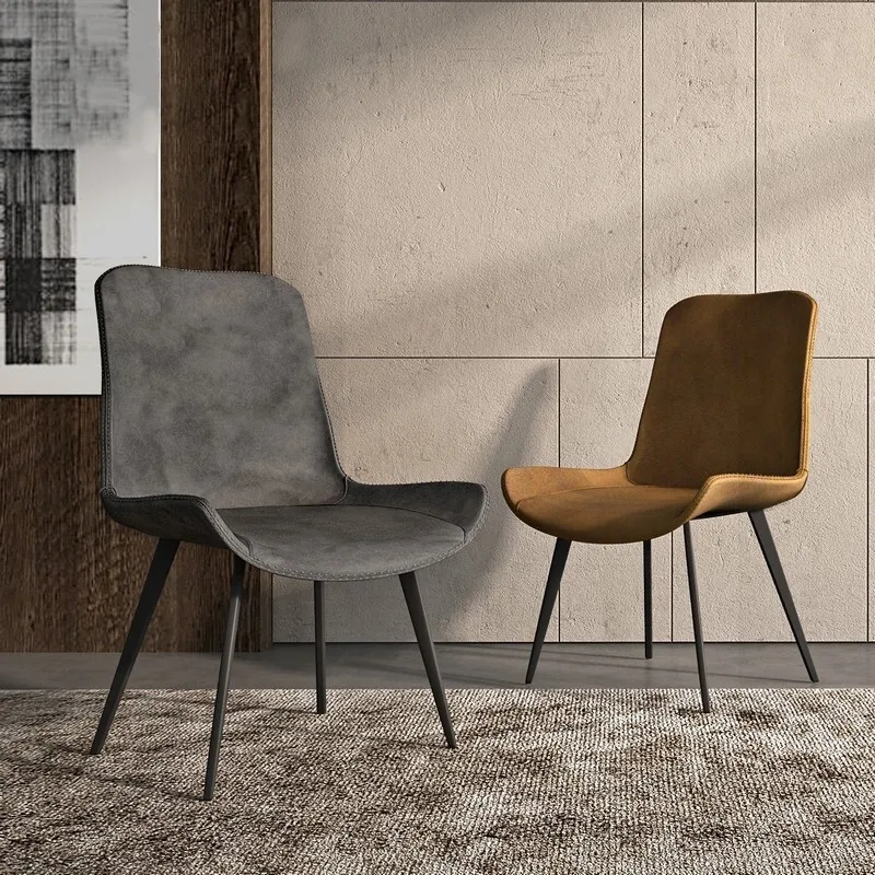 4 pcs chairs Модный дизайн, обеденный стол, мебель, деревянный верх с металлическим основанием - Цвет: 4 pcs chairs