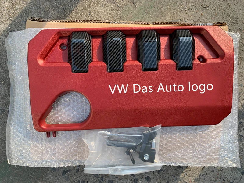 2019 2020 VW polo 1.5L автомобиля защитная крышка двигателя рамка шумоизоляция капота