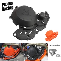 motorcycle clutch protector water pump cover for husqvarna fe250 350 2017 2021 for exc f 250 350 2017 2021 xcf w 350 2020 2021