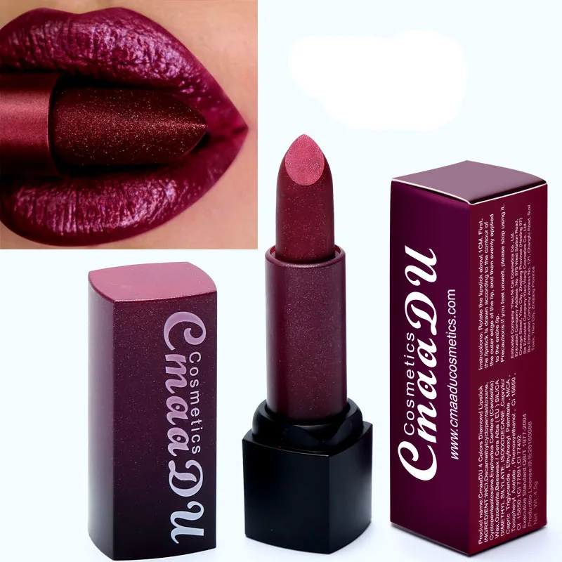 1 шт. блестящие матовые губные помады Водонепроницаемый Длительное Действие