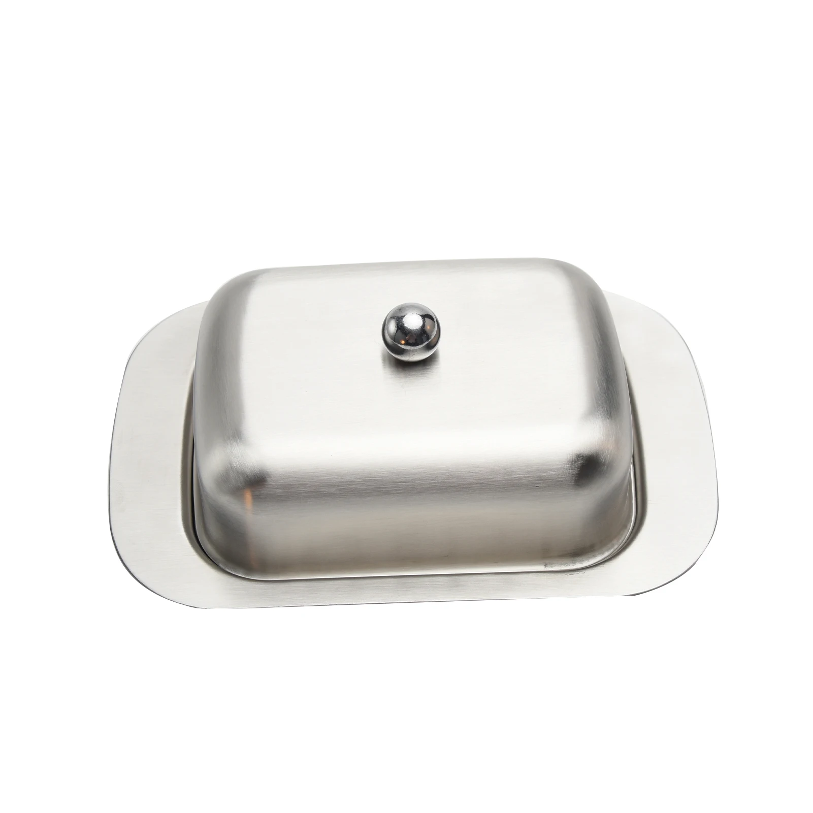 

Поднос для масла, блестящая твердая посуда со стандартным нержавеющим прочным контейнером из нержавеющей стали, Легкая очистка кухни