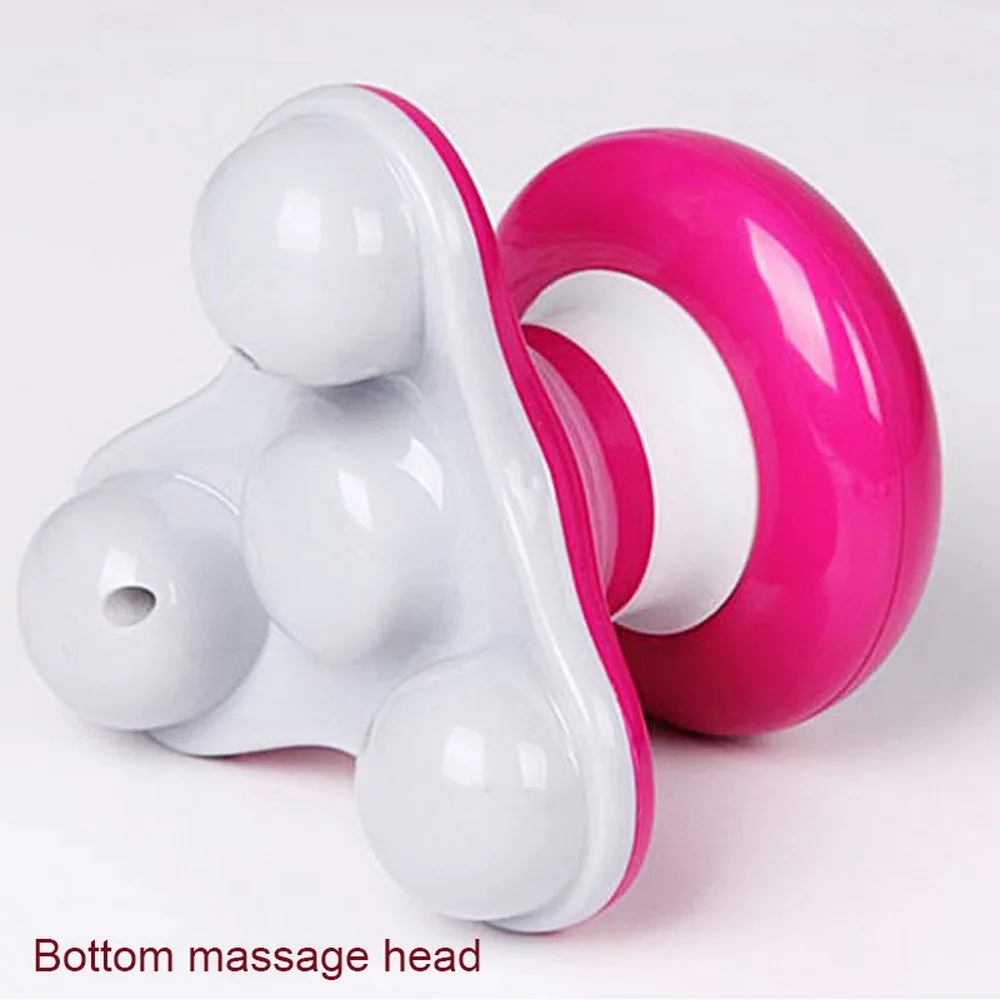 Мини треугольный ручной массажер для всего тела с USB электрический вибрационный