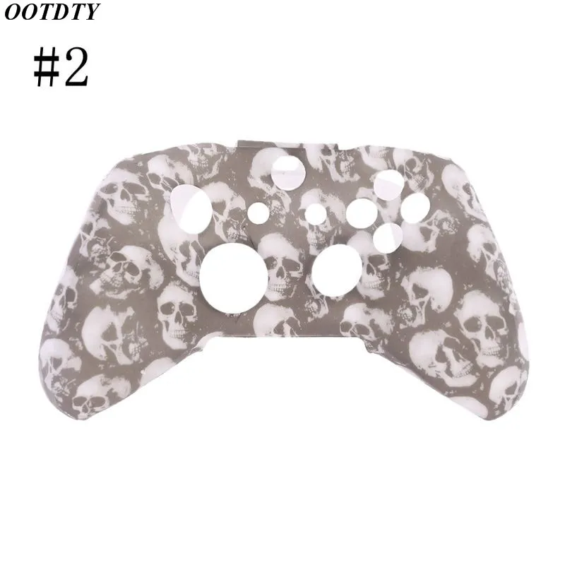 Силиконовый защитный чехол для кожи резиновый с рисунком черепа силиконовый