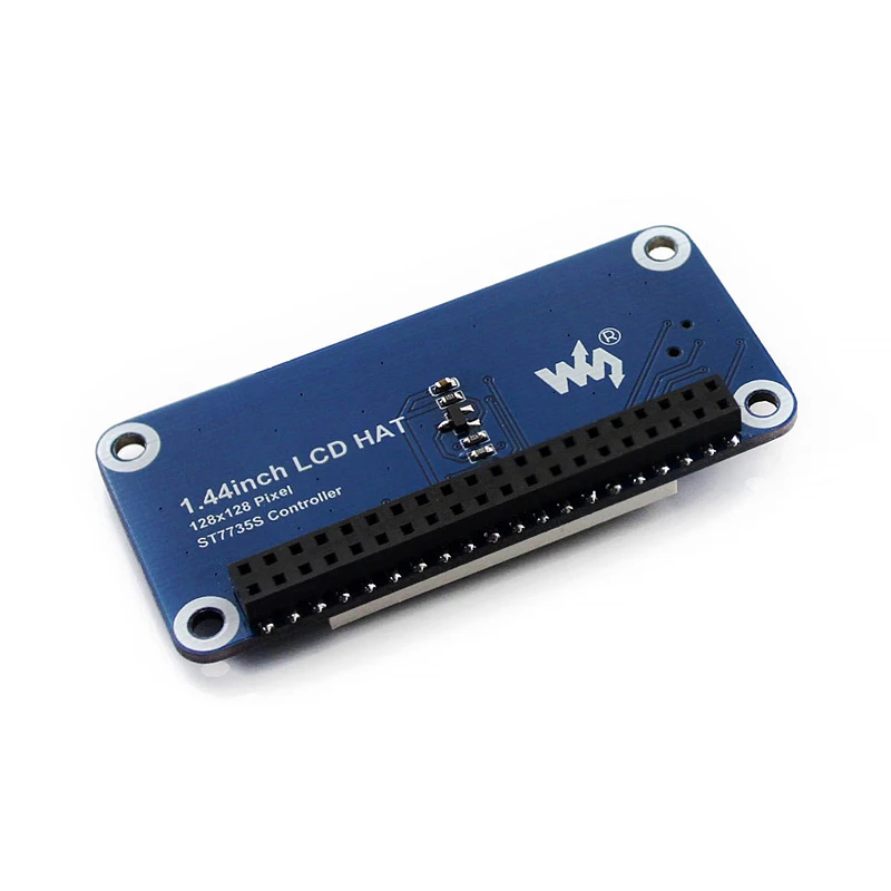 Raspberry Pi 4B 1 44 дюймовый ЖК-дисплей шляпа 128x128 пикселей интерфейс SPI светодиодный ная