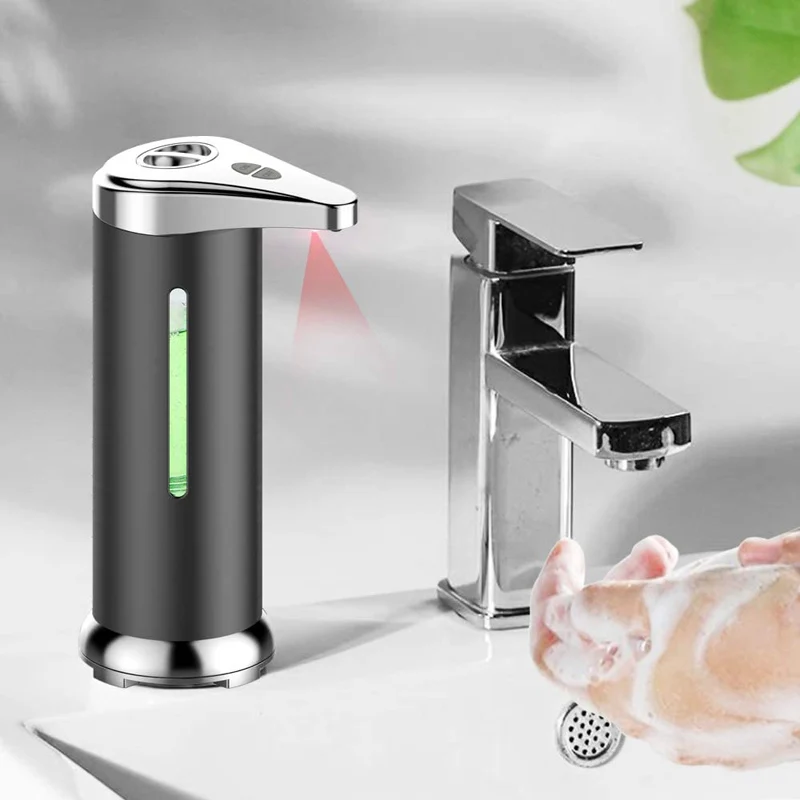 

Automatic Soap Dispenser 280ml Waterproof Touchless Soap Dispenser with Infrared Motion Sensor for Bathroom Home Hotel