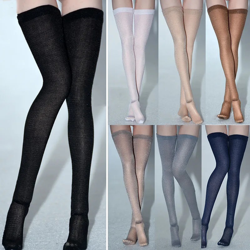 

1/6 Ratio Female Soldier Sexy Stockings High Stockings Clothing Accessories for 12’’ Action Figure Body Toy Model