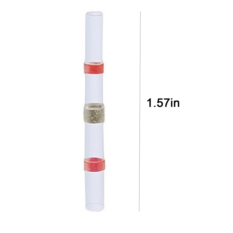 

Hot 10PCS Solder Seal Wire Connectors - Heat Shrink Solder Butt Connectors - Solder Connector Kit - Automotive Marine Insulated