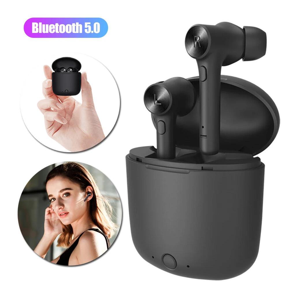 

Headphones TWS Bluetooth 5.0 Wireless Stereo AIR-PODS Earbuds Headset