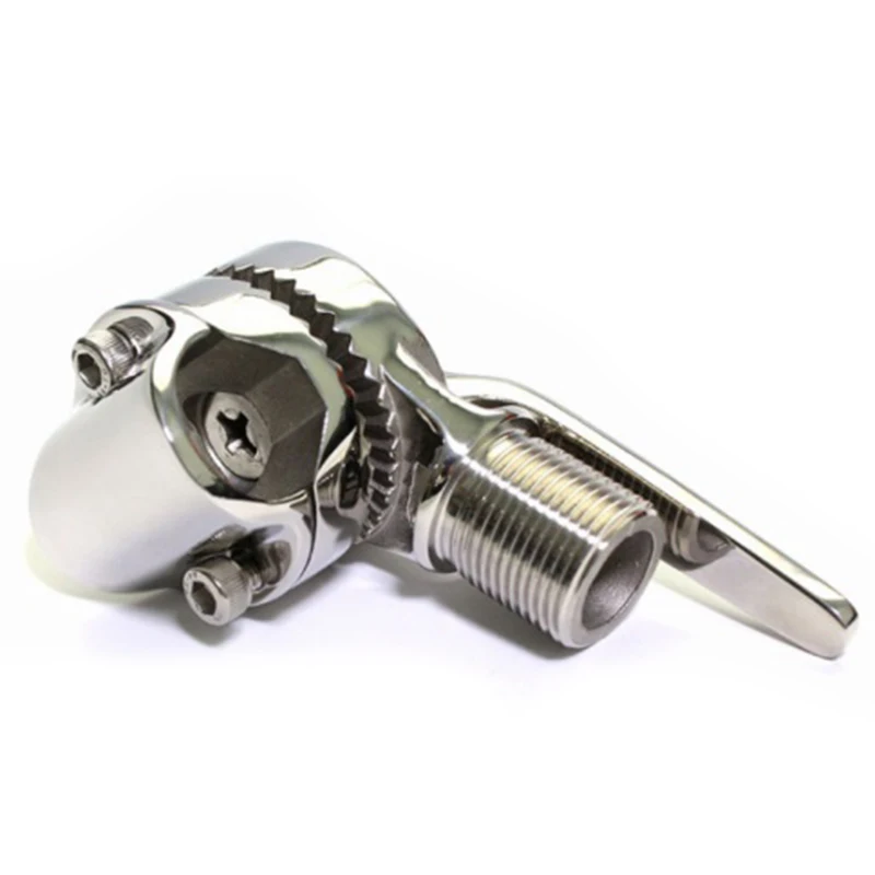 GTBL Marine Boat Vhf Antenna Ratchet Base Clamp On / Rail Mount 316 Stainless Steel | Инструменты