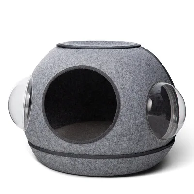 

Detachable space nest closed cat Nest Bed Four Seasons universal cat Villa pet nest cat cage warm