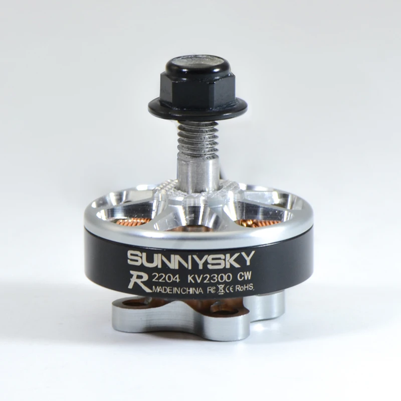 4 шт./лот Новинка Sunnysky E-R2204 E-R2205 R-FPV Racing-V3 бесщеточный мотор Поддержка 3-4S