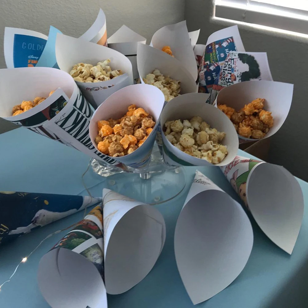 

16-Hole Round Acrylic Ice Cream Cone Dessert Holder Display Stand Party Shelf