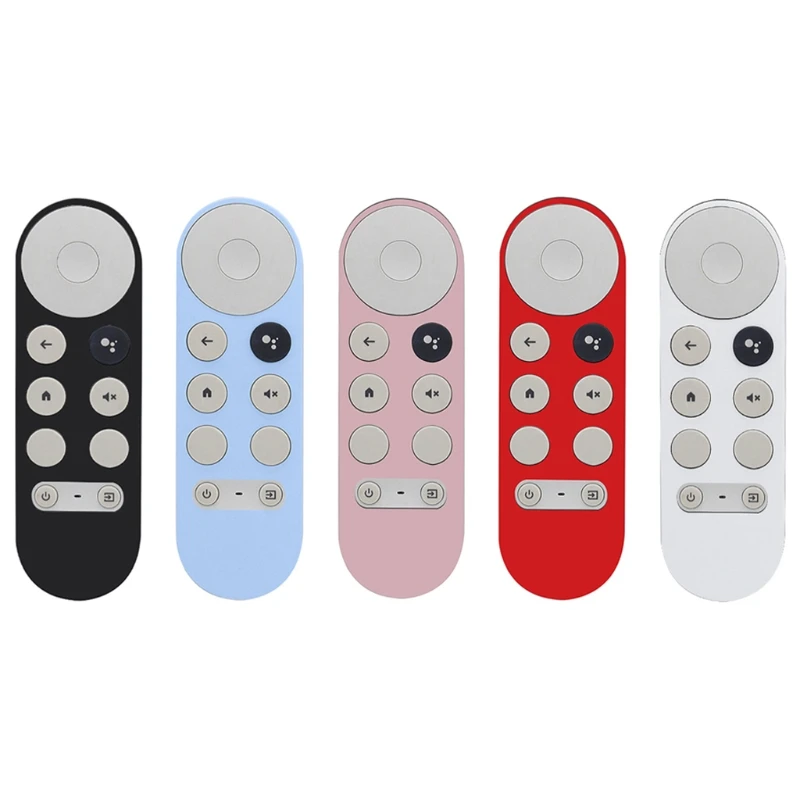 

Scratch Resistant Silicone Case Precise Position Remote Protective Cover for-Google Chromecast TV 2020 Remote Shell