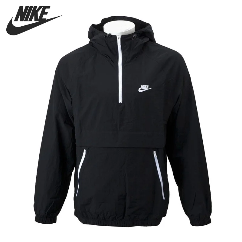 Оригинальный Новое поступление NIKE AS M NSW CE JKT HD WVN ANRK мужская куртка с капюшоном
