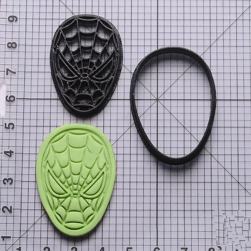 Супер Герой Паук Паутина помадка резак печенья плесень 3D печатных выпечки