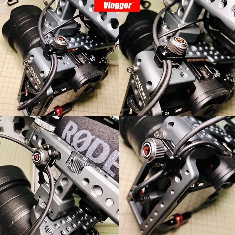 VCM Aluminium Alloy Clip Clamp for Camera Cage Accessories 1/4" Mount Cine EDC Gear | Электроника