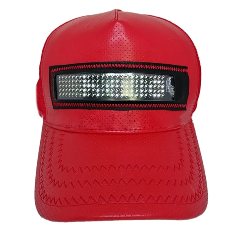 Светодиодные фонари для вечерние Рыболовная Шапка камуфляжная кепка ночной