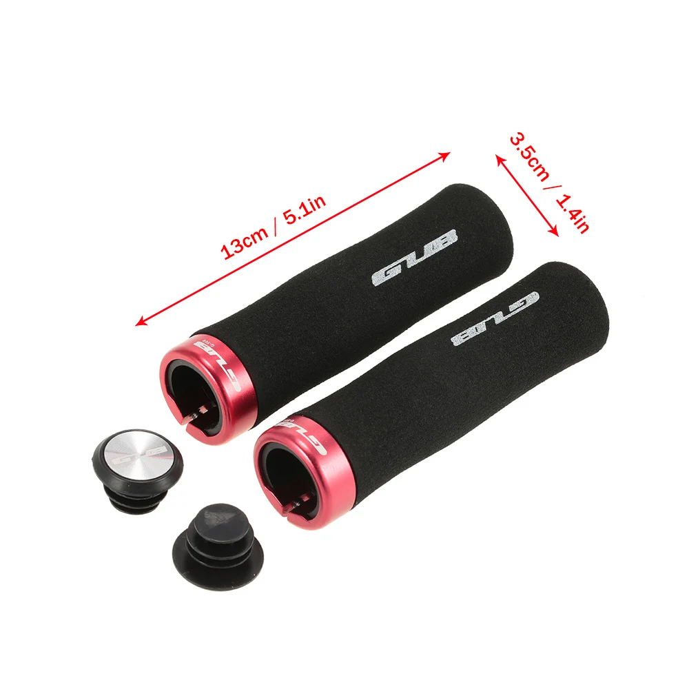 GUB 1 пара Противоскользящих мягких ручек для горного велосипеда|Упоры рук на руль