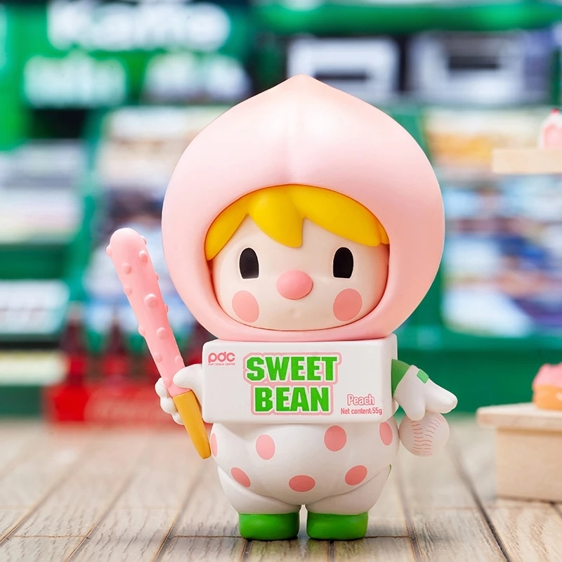 Оригинальная популярная супермаркета POP MART Sweet Bean второго серии искусственные