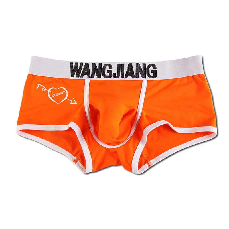 

Personalized Men's Boxer Shorts Underwear Cotton Underwear Boxer Pants Young Men Gun Egg Separation Sexy Boxer Pants Men