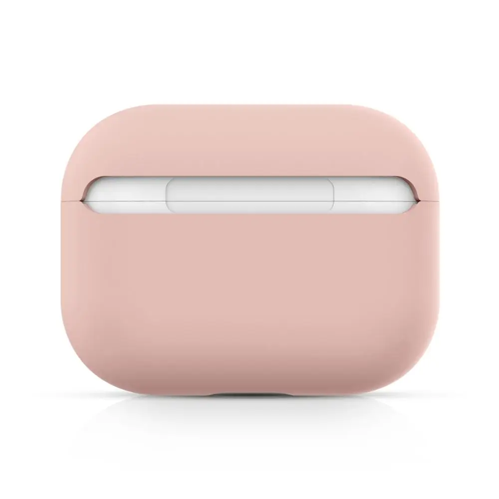color 4 Чехол для AirPods Pro, мягкий жидкий силиконовый защитный чехол, видимый передний светодиодный чехол для AirPods Pro, чехол 3, модный зеленый - Цвет: color 4