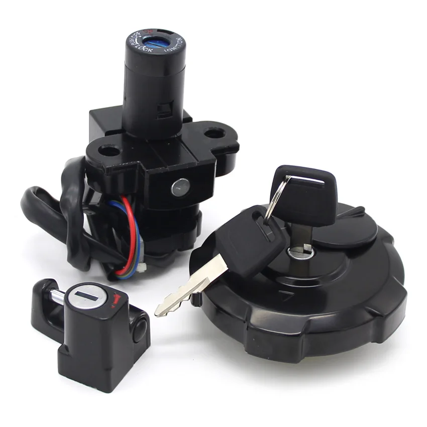 Переключатель ключа зажигания мотоцикла топливная газовая крышка Комплект