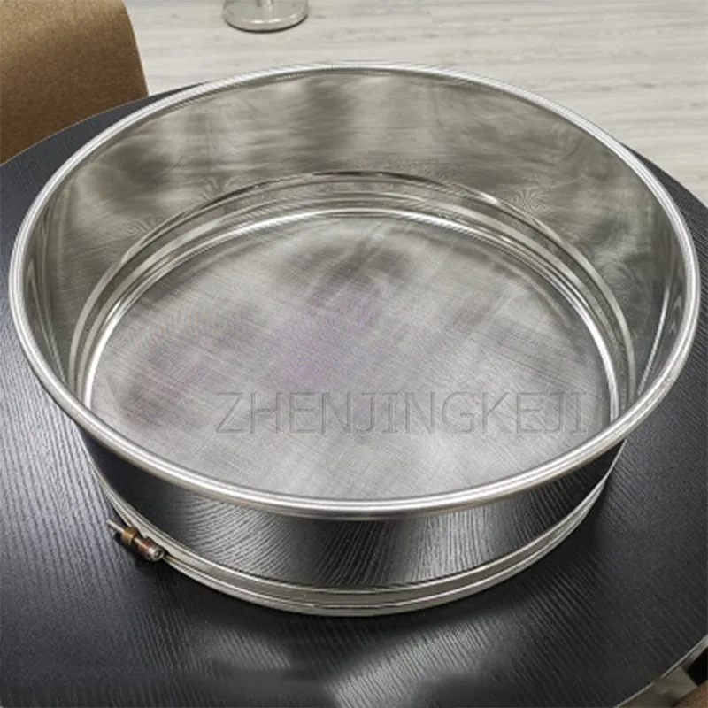 

Commercial Custom Vibrating Sifter Flour Soy Milk Filter Stainless Steel Screen Replaceable Bottom Net Waterproof Motor