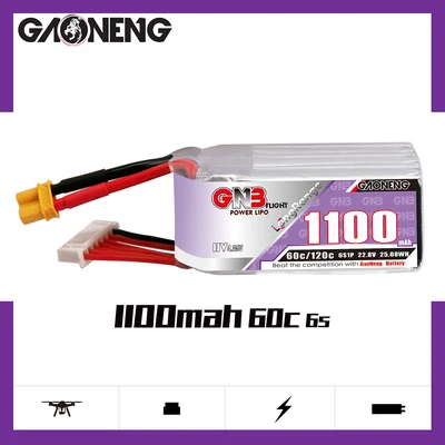 gaoneng gnb 1100 мач 2s 3s 4s 5s 6s 60c hv батарея xt30 штепсел