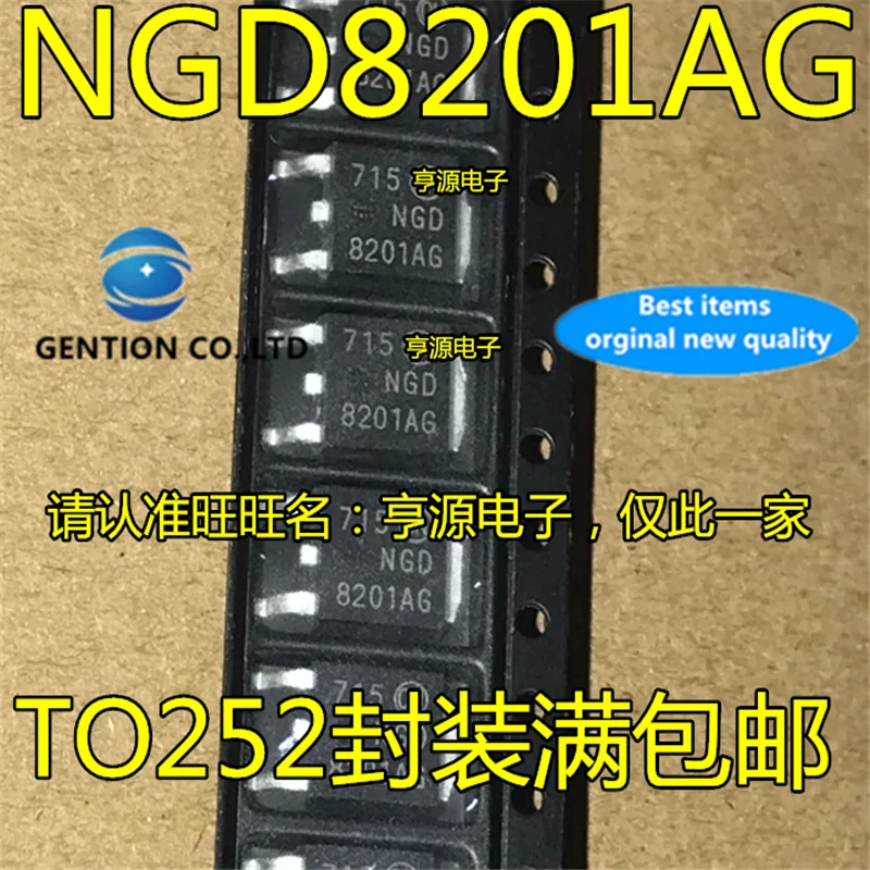 

Автомобильный Триод катушки зажигания NGD8201 NGD8201NG NGD8201AG TO-252, в наличии, 100% новый и оригинальный, 10 шт.