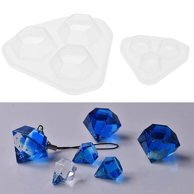 Новые 3d бриллианты драгоценный камень крутой кубик льда форма для шоколада мыла