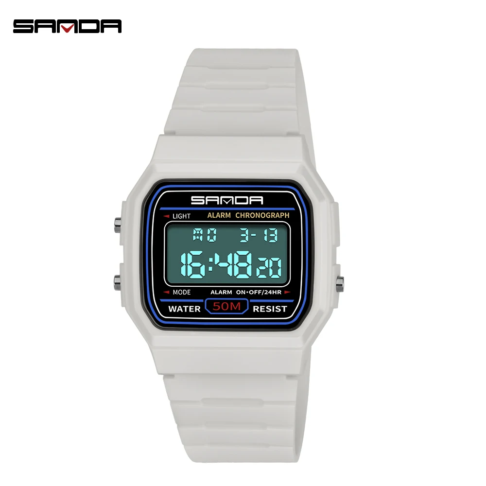 SANDA Kids Watches Anti-Shock 5Bar Waterproof Outdoor Sport Children Watches Fashion Digital Watch Relogio Masculino