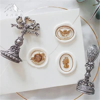 america 3d rose angel drama stamp head diy girl bow handle wax seal heads stamps postage journal package wedding gifts envelope
