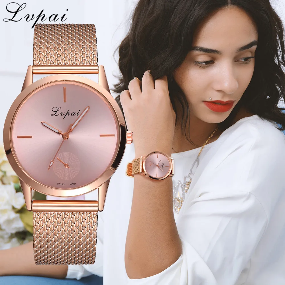 

Ladies casual business quartz watch frosted strap women watch temperament disc simple style girlас женские наѬђне U*