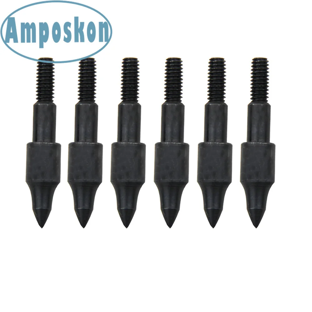 Черные наконечники для стрельбы из лука 12 шт. 100 стрельба | Спорт и развлечения