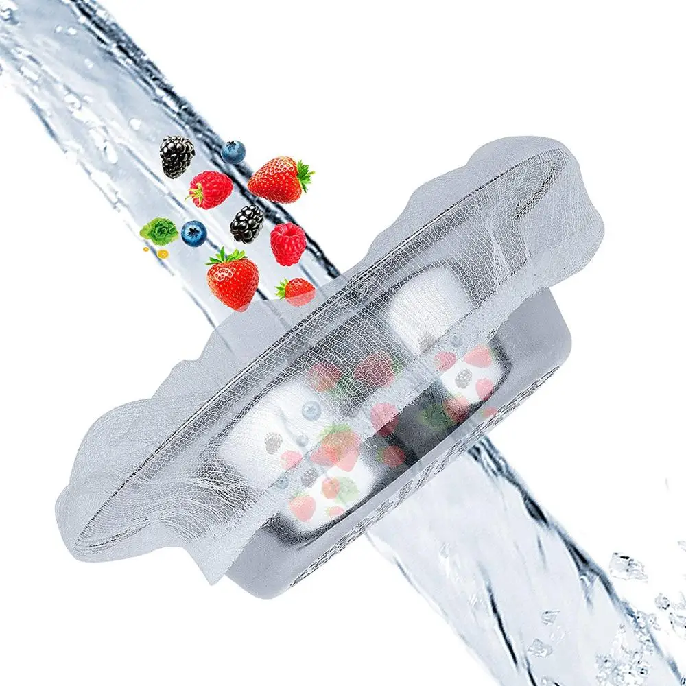 100 шт фильтр для раковины одноразовые мешки мусора сетчатые аксессуары кухонной