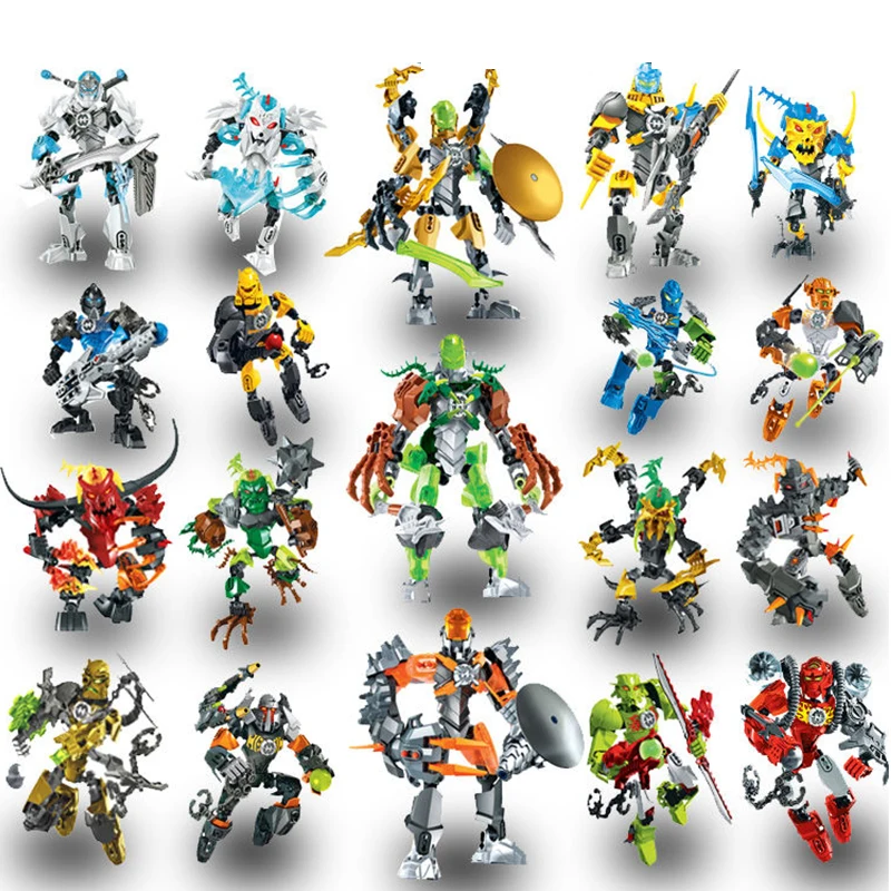 

Hero Factory ROCKA BULK BREEZ Furno STORMER FROST BEAS EVO AQUAGON Naz PO Stringer Figures Building Blocks Bricks Kids Toys