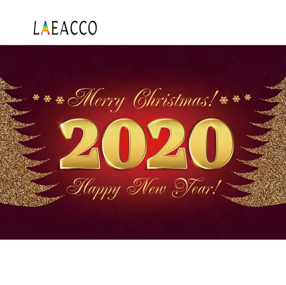 Laeacco счастливый новый год 2020 Золотой Рассвет Справедливости вечерние Детские