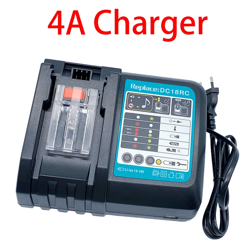 

BL1860 Rechargeable Battery 18 V 8000mAh Lithium ion for Makita 18v BatteryBL1860B LXT 400+charger