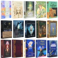 gaia oracle tarot cards deck english version sacred rebels tarot board games divination fate deck game cards with pdf guidebook