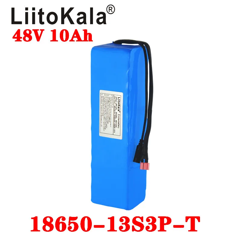 Аккумулятор LiitoKala 48 В 10 Ач 13s3p 18650|Комплекты батарей| |