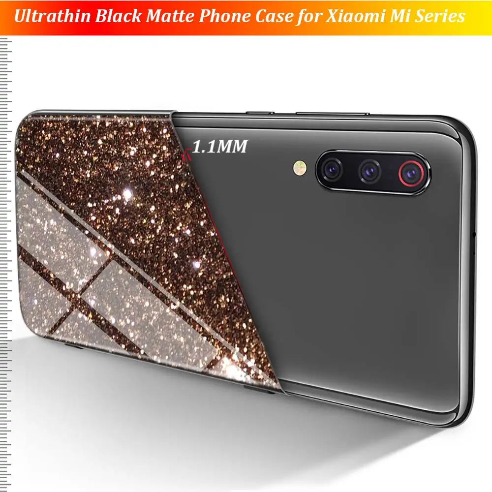 Черная крышка звездного неба, следовании арт для Xiaomi Mi A1 A2 A3 5X6X6 8 9 Lite CC9 F1 9T 9TPro играть глянцевый чехол для телефона