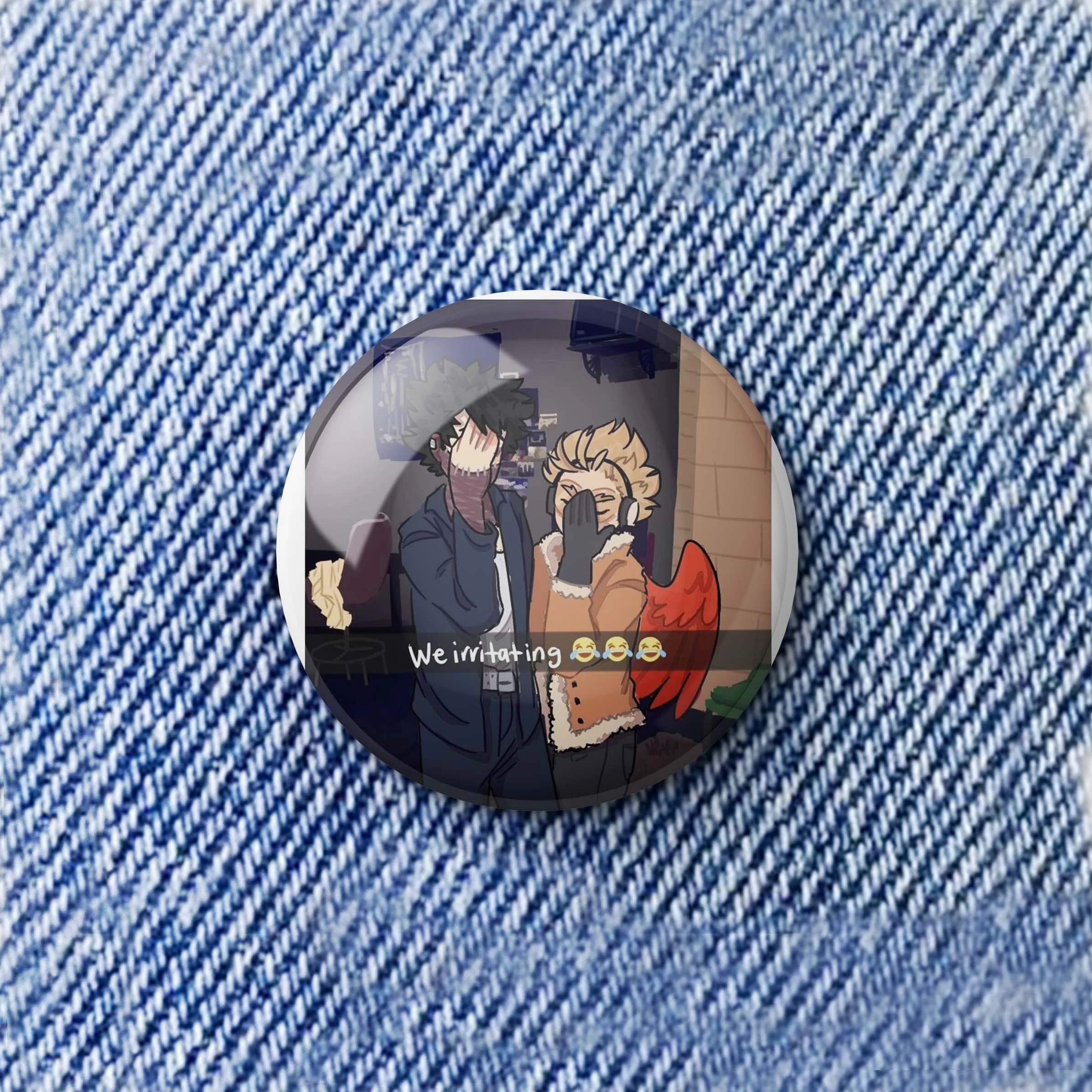 

we irritating dabihawks Soft Enamel Pin Jewelry Fashion Lapel Pin Gift Cute Badge Cartoon Funny Decor Clothes Brooch Women