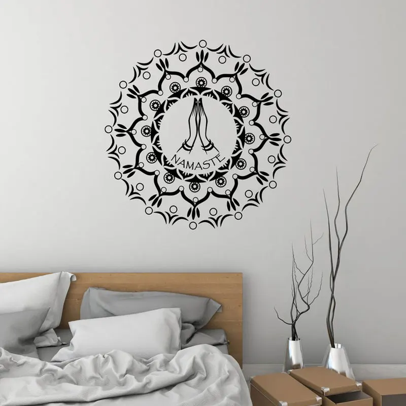Наклейка на стену Мандала виниловый художественный домашний декор для гостиной