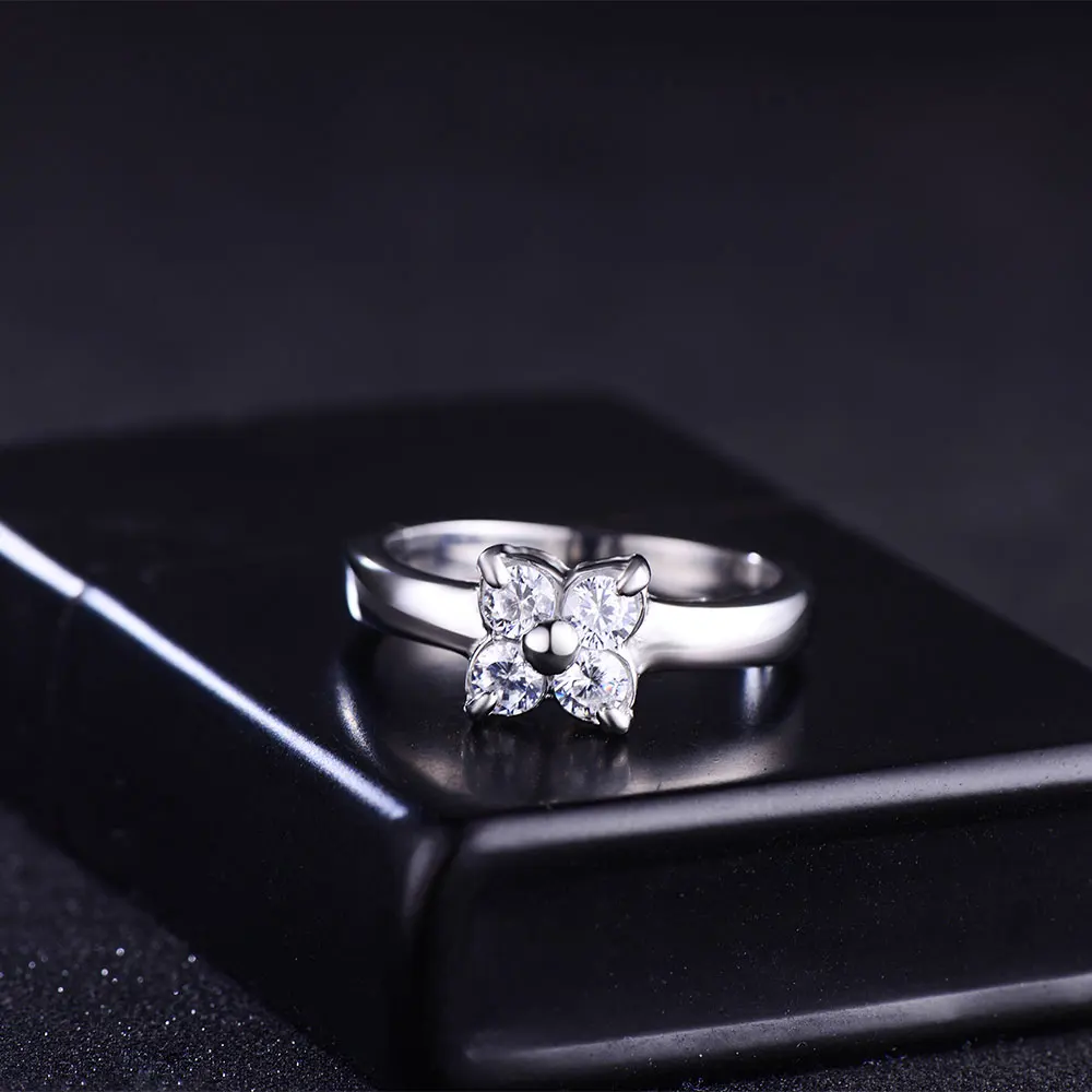 Женское Обручальное Кольцо высшего качества элегантное серебряное обручальное